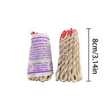 Load image into Gallery viewer, 40pcs Yoga Aromatherapy Himalayan Rope Sage Patchouli Cedar Incense
