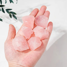 Load image into Gallery viewer, Rose Quartz Raw Stones, Natural, 50g Bag
