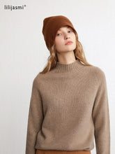 Load image into Gallery viewer, 100% Cashmere Soft Knit Beanie - Double Layer Hat
