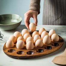 Load image into Gallery viewer, Japanese Wooden Double-Row Egg Storage Box
