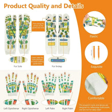Load image into Gallery viewer, 1 Set Socks Acupressure Foot Care Massage Relieve Tired Feet Massager Reflexology Socks Foot Acupoint Massage Tool Physiotherapy
