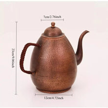 Load image into Gallery viewer, Handmade Copper Kettle, 2 Liter
