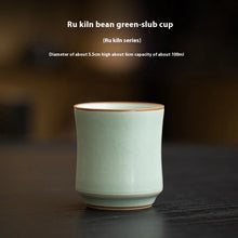Load image into Gallery viewer, Ru Kiln Style Ceramic Teacup, Under 200ml
