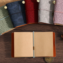 Load image into Gallery viewer, Mini Leather Pocket Notebook - Portable Retro Sketchbook &amp; Daily Planner
