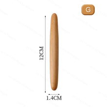 Load image into Gallery viewer, Natural Wooden Acupoint Stick Dial Stick Meridian Pen Massage Stick Body Meridian Stress Relief Foot Sole Acupoint Massage Tools
