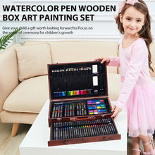 Load image into Gallery viewer, 140-Piece Kids Art Set with Paints, Brushes, Markers &amp; Pencils
