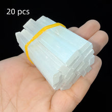 Load image into Gallery viewer, Selenite Sticks, Natural Raw, Pack of 5, 10 or 20
