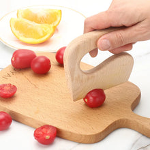 Load image into Gallery viewer, Safe Wooden Kids Knife - Montessori Cooking &amp; Chopping Toy
