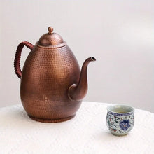 Load image into Gallery viewer, Handmade Copper Kettle, 2 Liter

