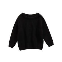 Load image into Gallery viewer, Little Ones Cotton Knit Pullover Sweater
