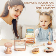 Load image into Gallery viewer, 7pc Wooden Music Instruments Set
