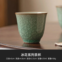 Load image into Gallery viewer, Ru Kiln Ice Crackle Tasting Cup, 25ml
