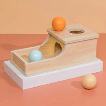 Load image into Gallery viewer, Montessori Wooden Play Kit, Object Permanence and Sorting
