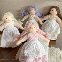 Load image into Gallery viewer, Large Handmade Waldorf Style Fabric Doll

