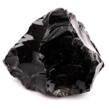 Load image into Gallery viewer, Black Obsidian Raw Stone, Natural Rough Pieces
