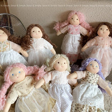 Load image into Gallery viewer, Large Handmade Waldorf Style Fabric Doll

