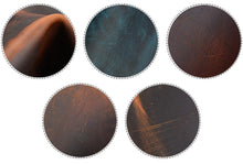 Load image into Gallery viewer, Vintage Leather Ring Binder Notebook
