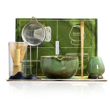 Load image into Gallery viewer, Matcha Whisk Set with Ceramic Bowl, 7 Pieces
