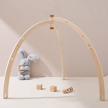 Load image into Gallery viewer, Wooden Baby Rattle Teether &amp; Sensory Toys Set
