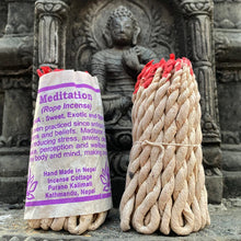 Load image into Gallery viewer, 40pcs Yoga Aromatherapy Himalayan Rope Sage Patchouli Cedar Incense
