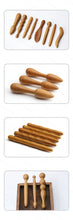 Load image into Gallery viewer, Natural Wooden Acupoint Stick Dial Stick Meridian Pen Massage Stick Body Meridian Stress Relief Foot Sole Acupoint Massage Tools
