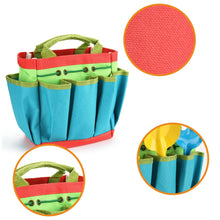 Load image into Gallery viewer, Colorful Garden Tools Toys for children Outdoor Gardening Trowel Shovel Rake Yard Watering Pot Digging Beach Safe Toys Kids Gift
