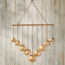 Load image into Gallery viewer, Golden Bell Wind Chime
