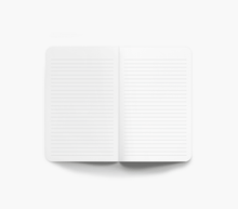 Load image into Gallery viewer, Wonky Checkers Classic Layflat Journal Notebook
