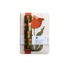 Load image into Gallery viewer, Tulip Embroidered Journal with pen
