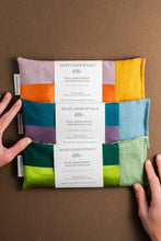 Load image into Gallery viewer, Aromatherapy Weighted Eye Pillow- Eucalyptus &amp; Lavender
