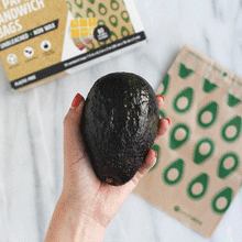 Load image into Gallery viewer, Compostable Sandwich Bags Avocado 50 Count
