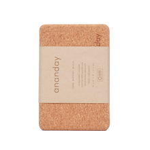 Load image into Gallery viewer, Cork Yoga Block
