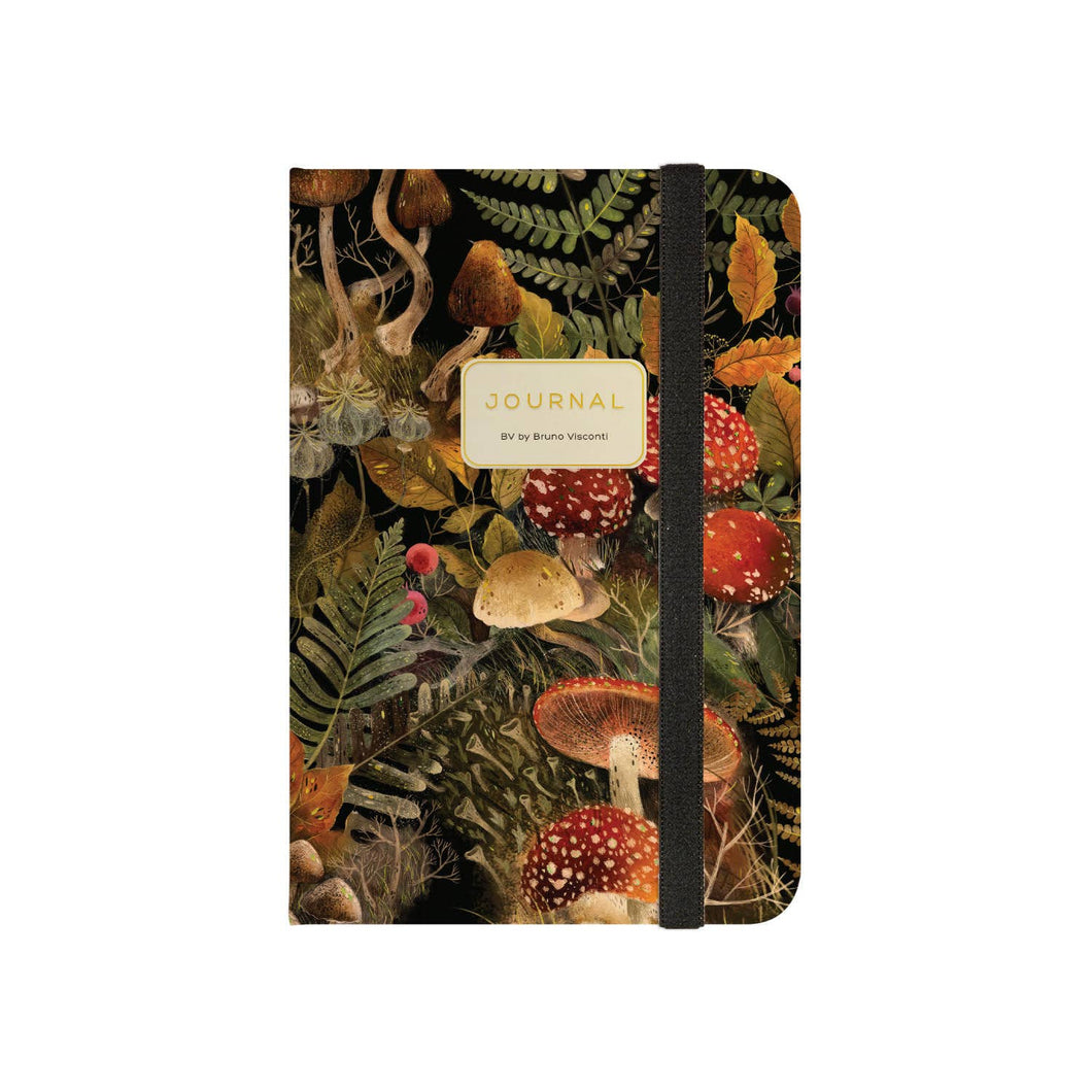Hardcover Journal A5 - Forest Mushrooms