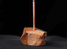 Load image into Gallery viewer, Raw crystal incense holder
