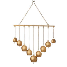 Load image into Gallery viewer, Golden Bell Wind Chime
