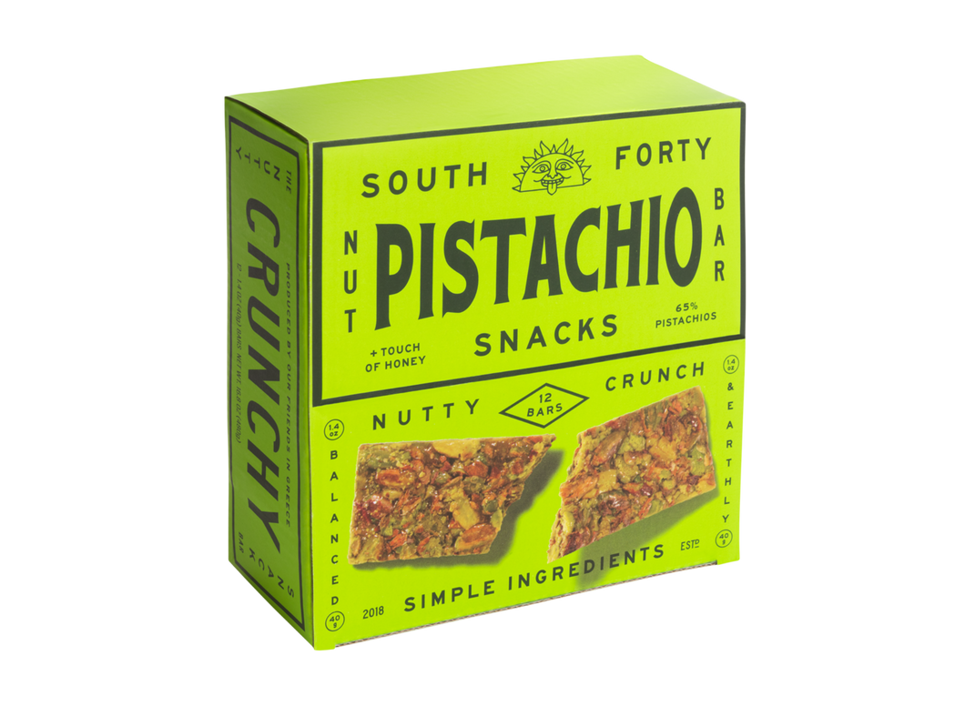 Pistachio - Crunchy Nut Bar 12-Pack (Wholesale)