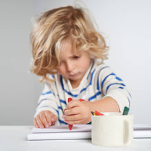 Load image into Gallery viewer, Beeswax Crayons - Triangle - 8 Natural &amp; Non-Toxic Colors
