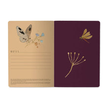 Load image into Gallery viewer, A5 Notebook - Butterflies and Night Flowers
