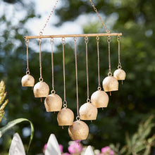Load image into Gallery viewer, Golden Bell Wind Chime
