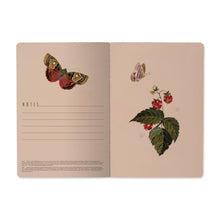Load image into Gallery viewer, A5 Notebook - Butterflies and Berries
