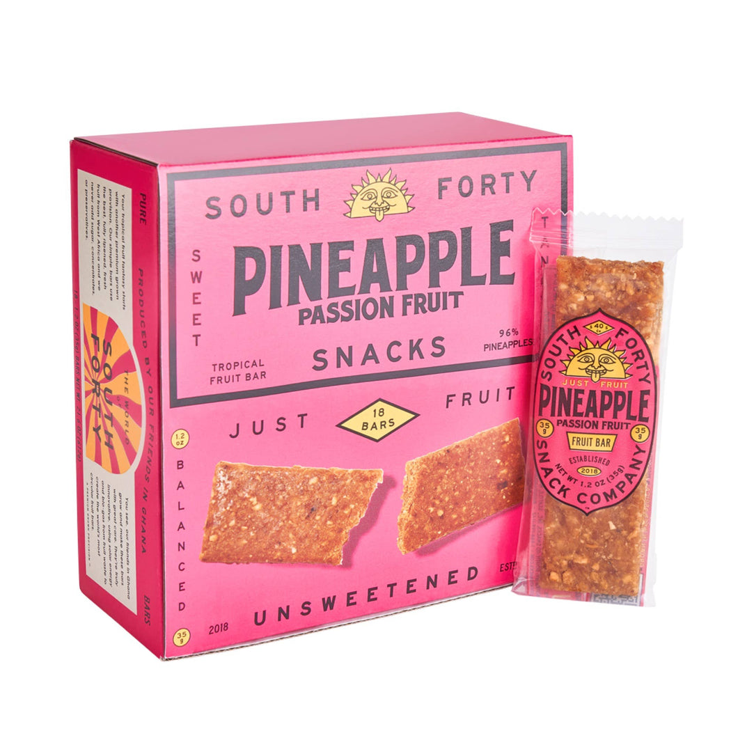 Tropical Fruit Bar - Pineapple Passionfruit - 18-Pack (WS)