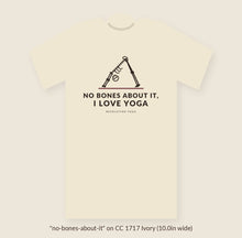 Load image into Gallery viewer, No Bones About It tee, Ivory (flat preview)

