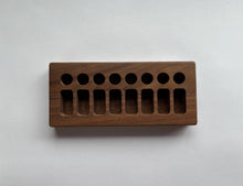 Load image into Gallery viewer, Wooden Crayon Holder 8 Stick / 8 Block
