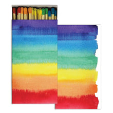 Load image into Gallery viewer, Matches - Watercolor Rainbow
