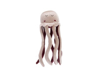 Load image into Gallery viewer, Knitted Organic Cotton Baby Pink Jellyfish Plush Toy
