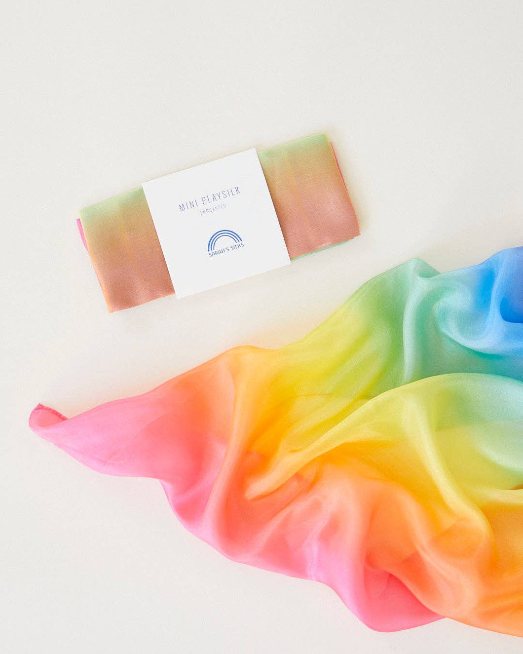Enchanted Playsilks - 100% Silk Natural, Waldorf Toys: Rainbow