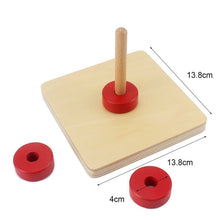 Load image into Gallery viewer, Montessori Toddlers Assorted Dowel Stackers for wrist and finger dexterity
