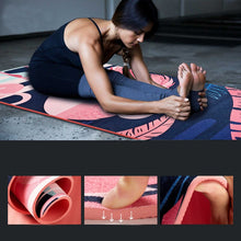 Load image into Gallery viewer, Non Toxic Suede Yoga Mat 6MM
