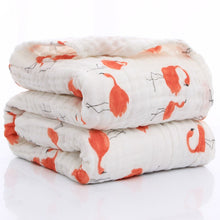 Load image into Gallery viewer, Organic Muslin Pure Swaddling &amp; Receiving Blanket
