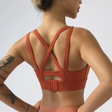 Load image into Gallery viewer, Cross Back Sports Bra
